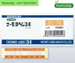 Nippon Oil Technology Research temperature paper 3E-110 3E-120 3E-130 temperature test paper Japan NIGK