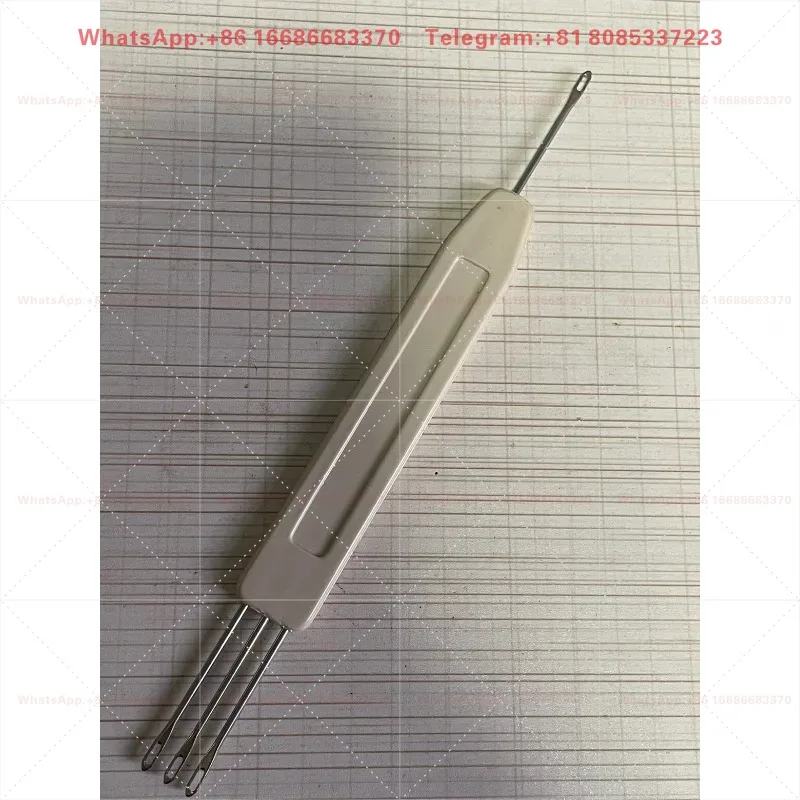 5-Pin Knitting Machine Wire Transfer Tool Needle Picking & Pushing Plate For Industrial Textile Use-2PCS