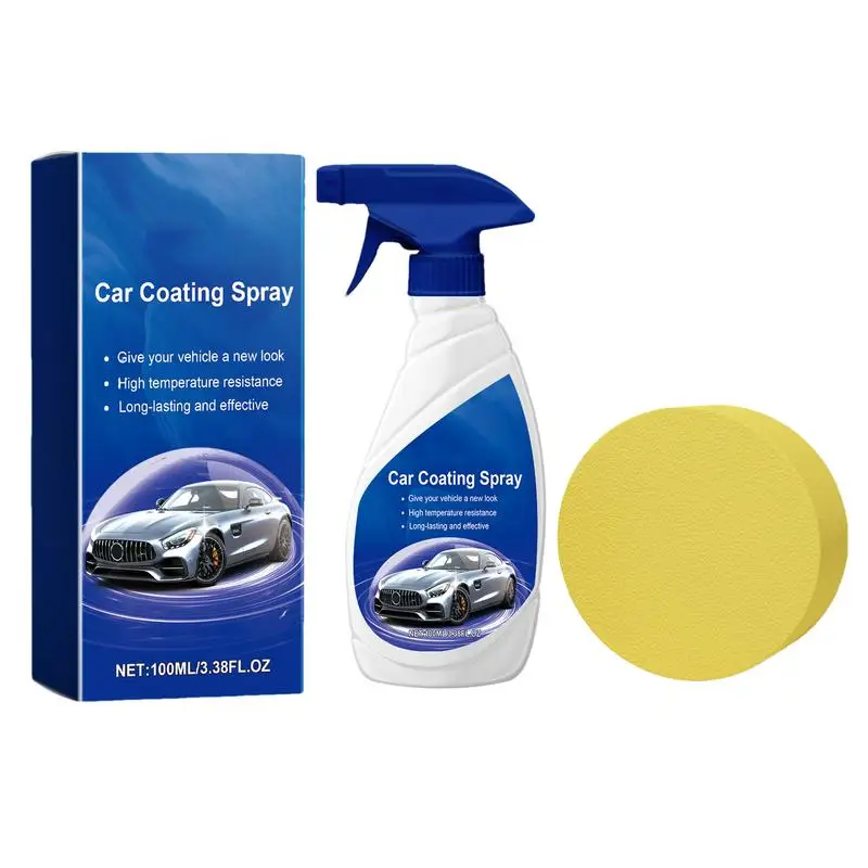 

Car Coating Spray 100ML Crystal Agent For High-Protection Car Wax Coating For Cars Revitalizing Polish Repair Paint Defense