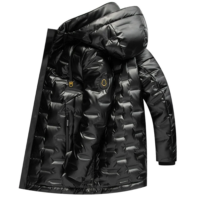 

Men's Down Jacket 2023 Autumn/winter New Casual Hooded Thickened Waterproof Jacket