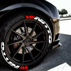 Tire Letters Stickers Car Tyre Stickers Lettering Wheel Logo letters Personalized Universal waterproof firm sticker for 4 tire
