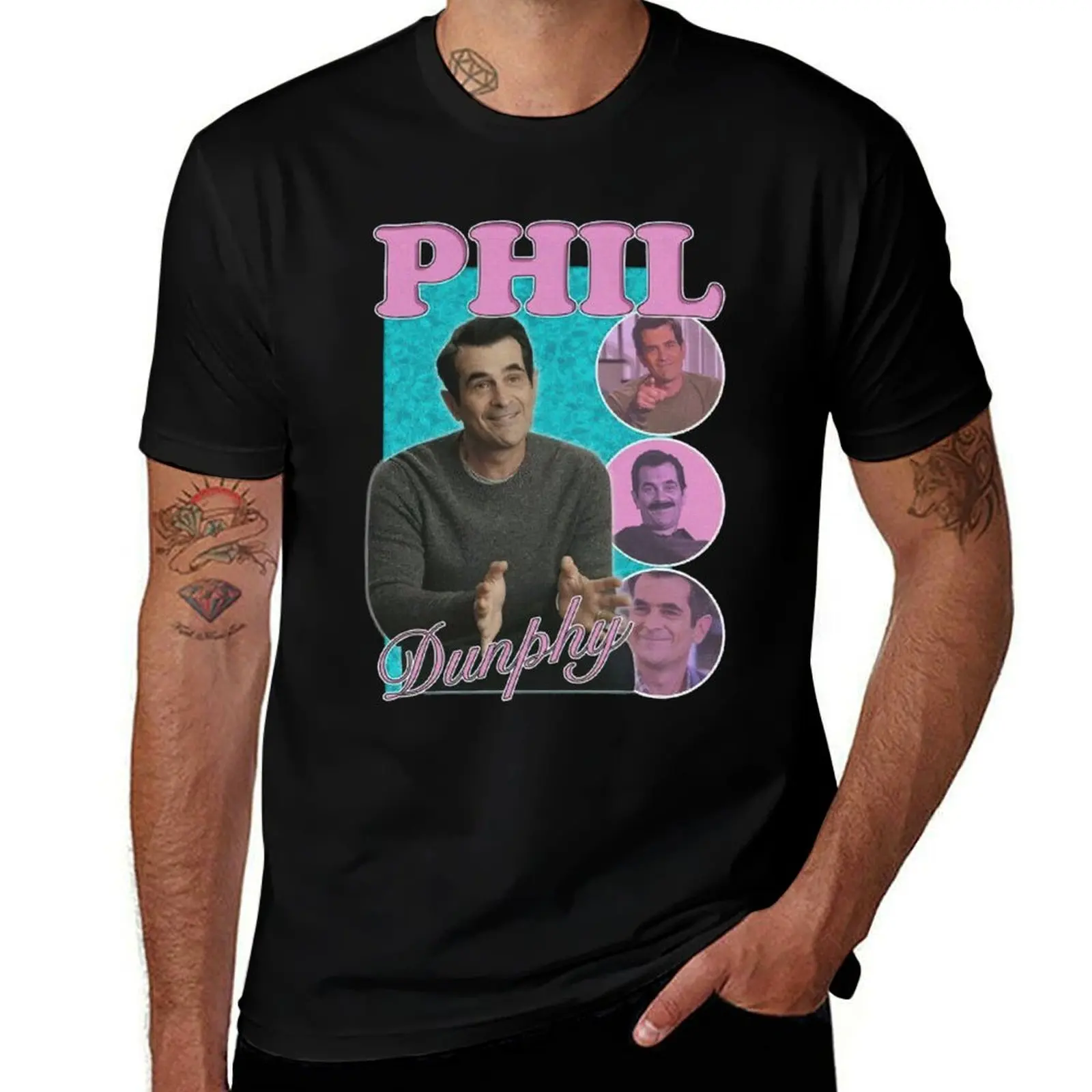 

Homage 100 shirt Vintage percent for men g man shirts Dunphy T-Shirt Phil t for t cotton Dunphy Bootleg, man Phil 10mb