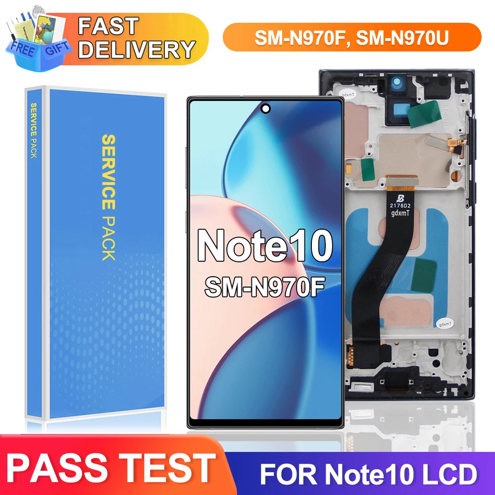 note10-n970f-n970f-ds-ディスプレイ-samsung-galaxy-note-10用-lcdスクリーンディスプレイ-フレーム付きデジタイザーアセンブリ交換部品