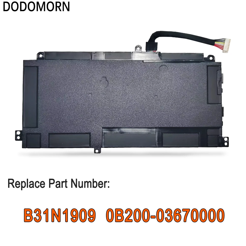 DODOMORN B31N1909 Laptop Battery For ASUS ExpertBook P2 P2451FB P2451FA Series P2451FA-EK0009/EB0354R P2451FB-1A 0B200-03670000