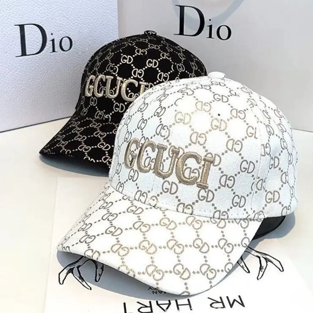 Moda Donna Uomo Berretto da baseball Ricamo Lettera Studente Sport Cappellini parasole