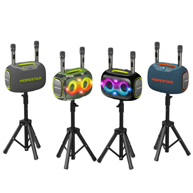 

2025 PartyBox Professional 80W RGB USB Wireless For Bluetooth Speaker Portable Waterproof Stereo Surround Subwoofer For Outdoor