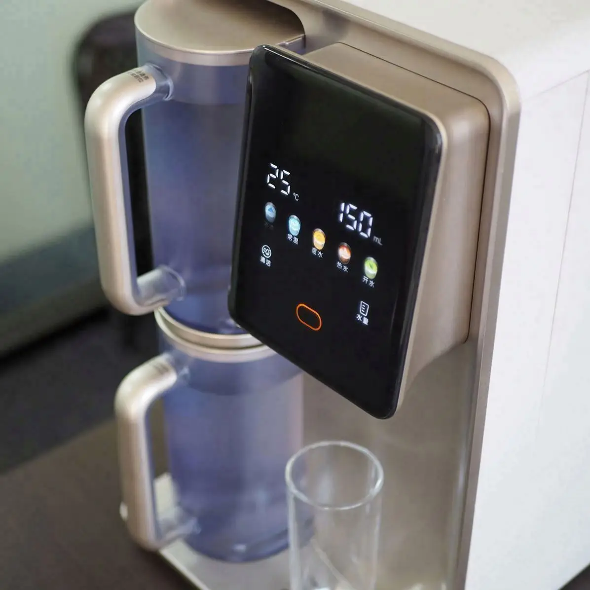 High-quality countertop ro water purifier system - hot & cold water filter for home use, filtration water purifier