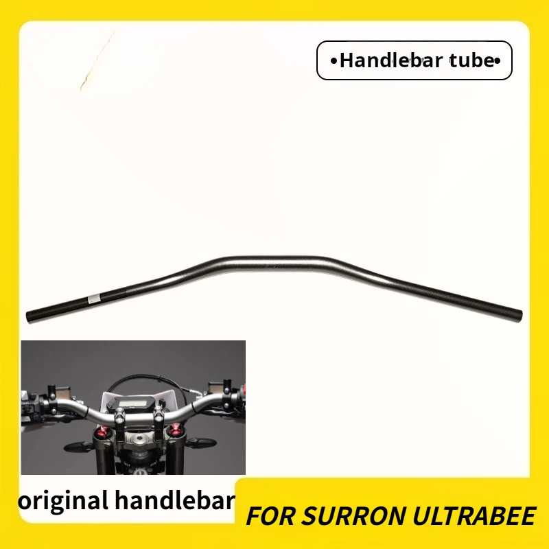 CQHZJ Motorcycle Handlebar For Surron Ultra Bee Dirt Bike Electric Dirt Bike Ultra Bee Steering Handle Tube Accessories