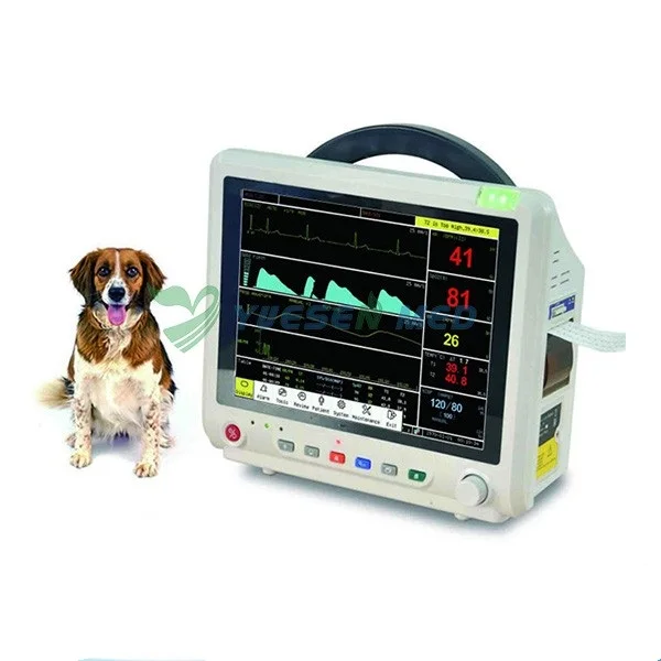 Economic vet multiparameter etco2 veterinary use digital blood pressure monitor