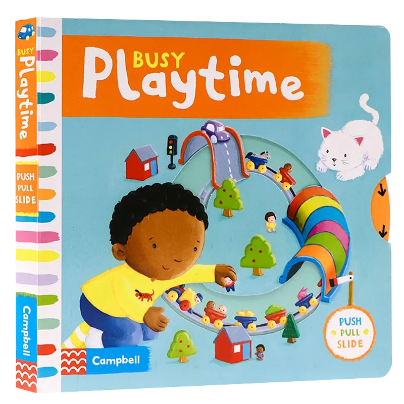 

Busy, Busy Playtime, Детские книги для детей 1 2 3 лет, английская книжка с картинками, 9781447257592