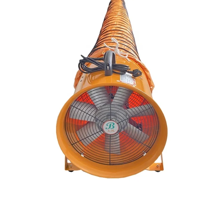 Ventilateur soufflant de poussière électrique portable, aspiration industrielle axiale, Ac, 12 pouces