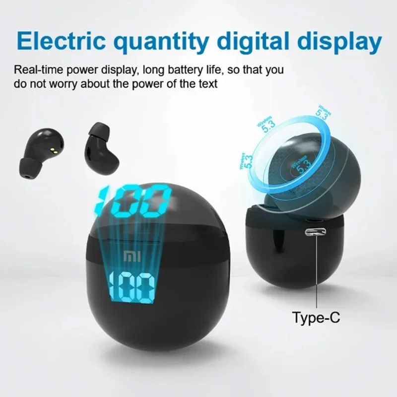 Xiaomi SK18 سماعات بلوتوث لاسلكية صغيرة سماعة النوم مع ميكروفون للحد من الضوضاء سماعات أذن ثقيلة للهاتف وشاومي #2