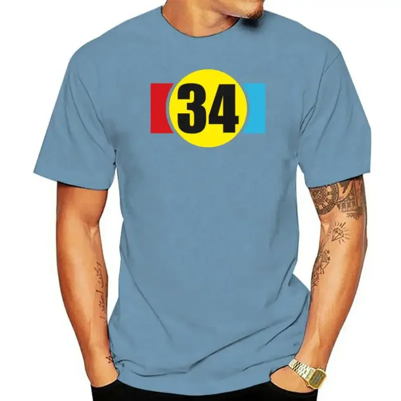 New Men's T-shirt MAGLIA T-SHIRT T SHIRT MOTO KEVIN SCHWANTZ NUMERO 34 BIKER