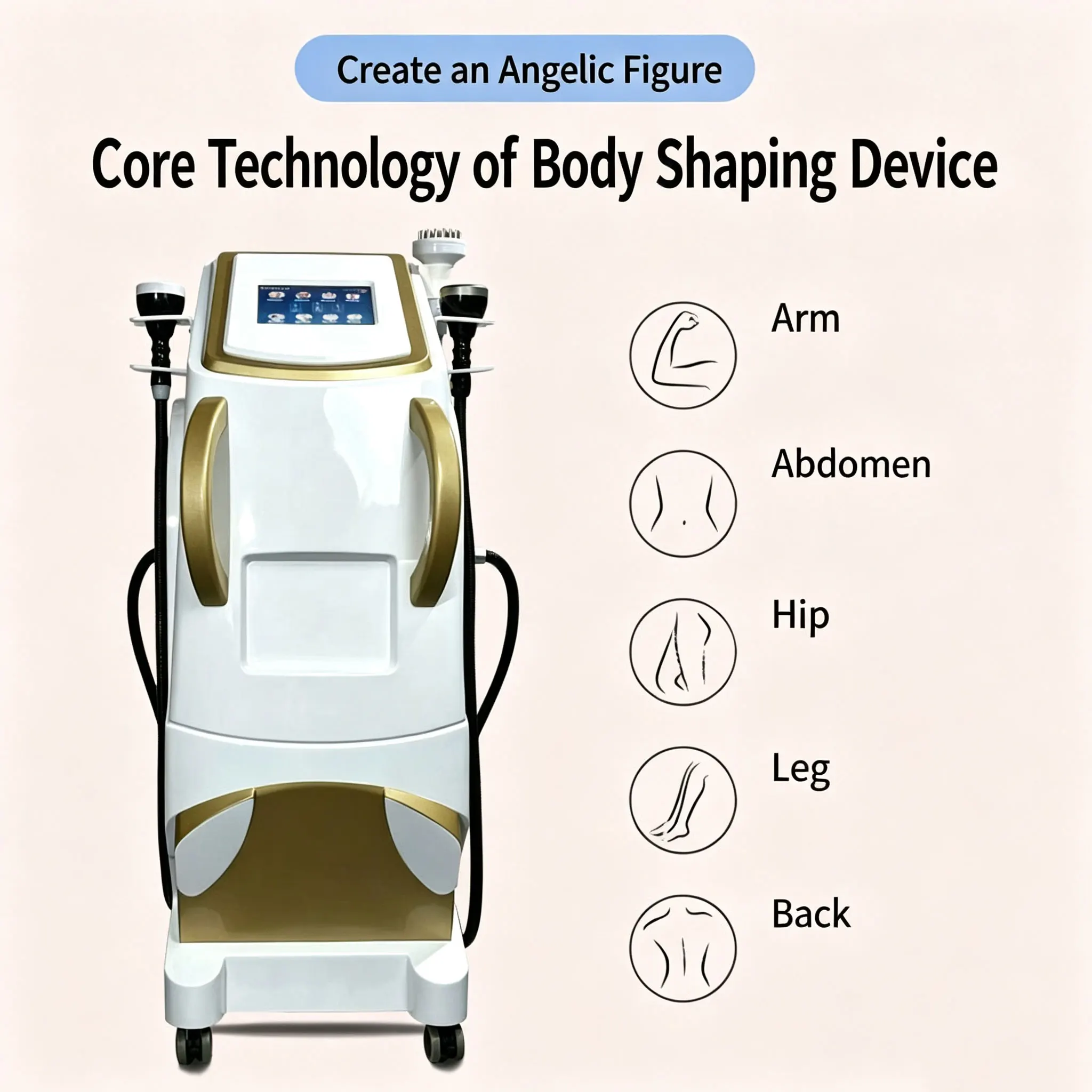 Air Sculpting Equipment for Postpartum Body Repair, Body Management, Shaping of Body Shape, Beauty Salon for Home Use view 3