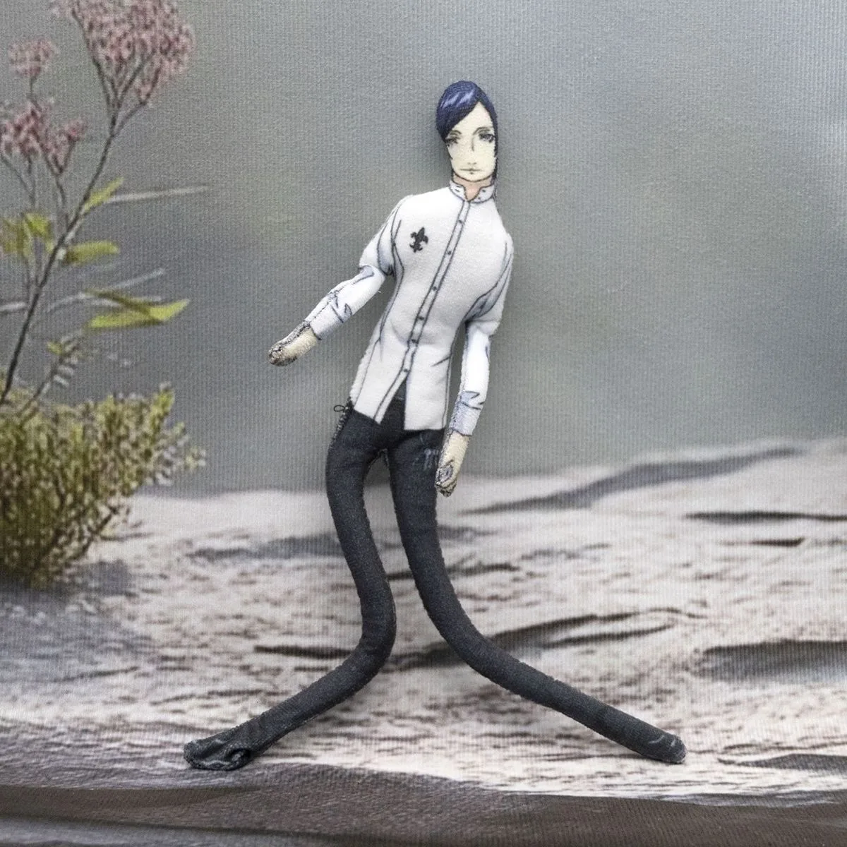 Game Persona Amamiya Ren Ryuji Cosplay Plush Doll Sakamoto Yusuke Kitagawa Anne Takamaki Akechi Goro Unisex Stuffed Dolls Gifts image 6