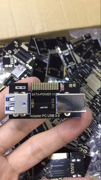 USB adapter supports PC3000 6.2 mirror bad path U disk SD card TF card and other USB device recovery.