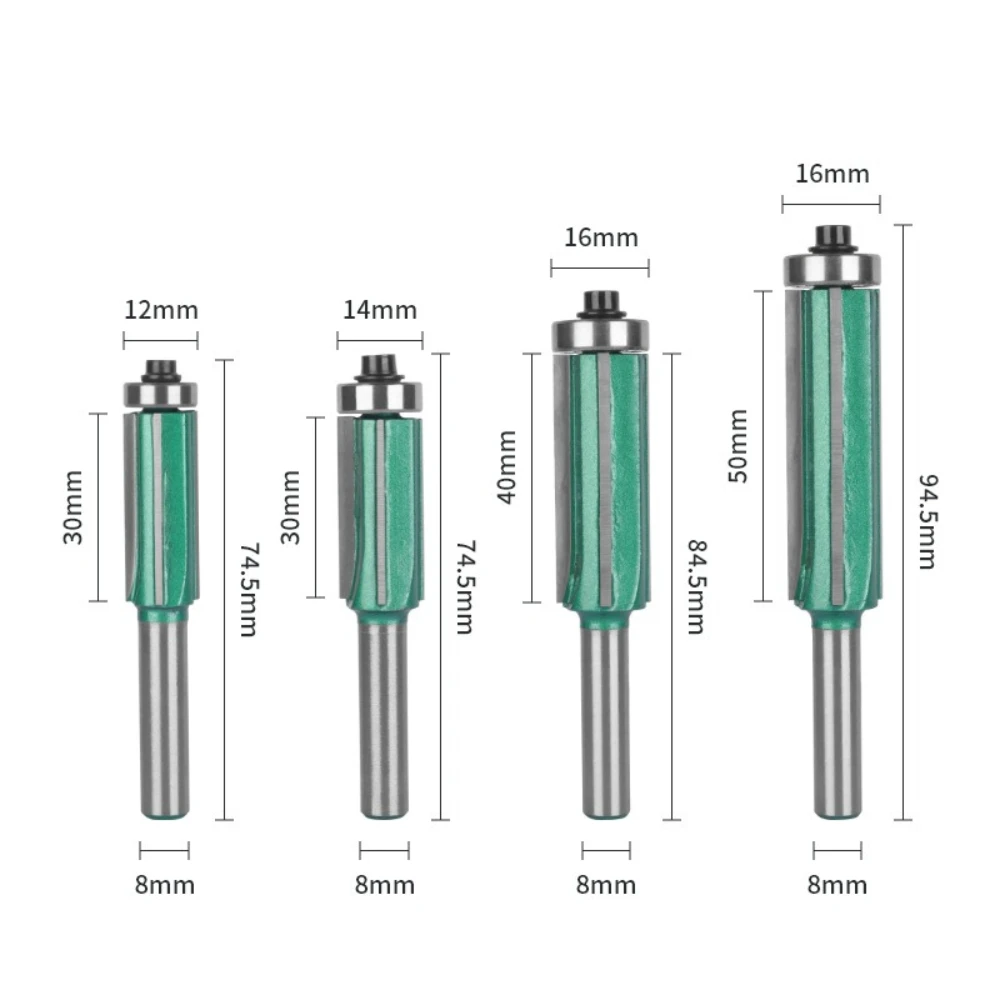 Four Edge Trimming Painted Green Four Edge Woodworking Edge Sealing Strip Burr Rounded Corner Electric Wood Milling Tool
