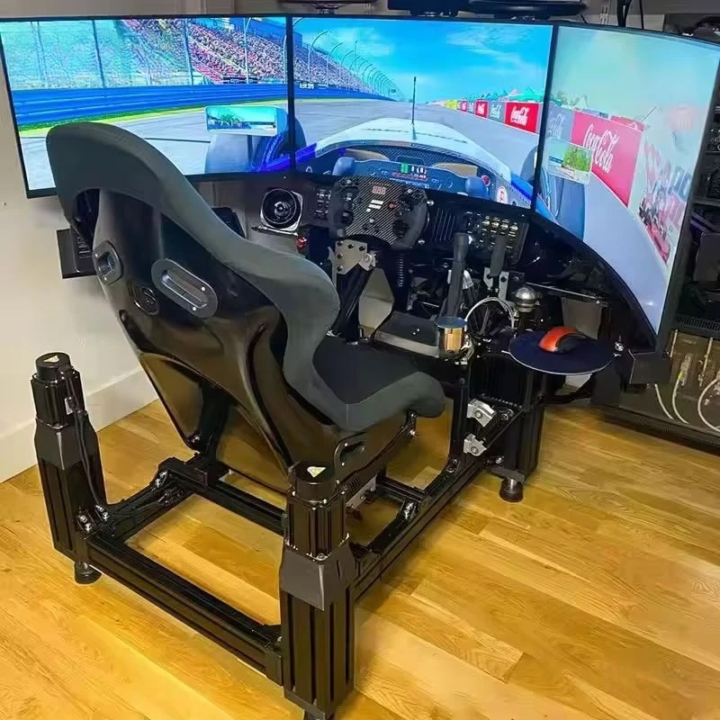Robustes Home Basic Simulator-Rennausrüstung 40120 40160 Simulator Racing Cockpit Kit