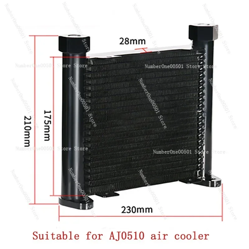 

Hydraulic System Air Cooler Radiator Aluminum Anti-Corrosion with High Pressure Resistance