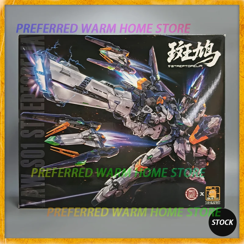 

В наличии DLKHOBBY ZAWS01 STREPTOPELIA 1/100 Сборка подвижных игрушек Модельный комплект Mecha PROJECT Streptopelia DLK HOBBY