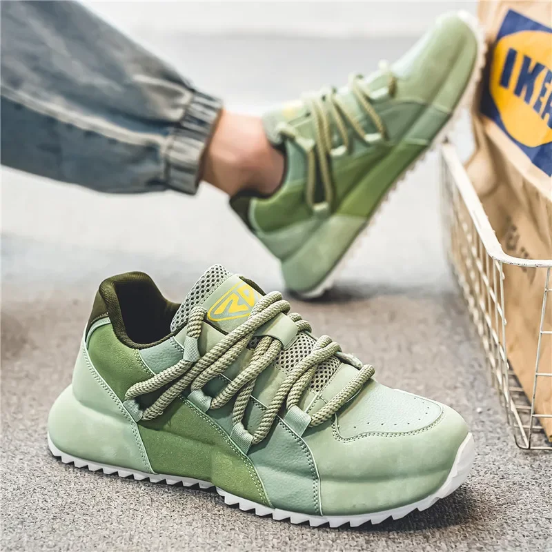 

Large Size Men Shoes Autumn New Outdoor Low Help Casual Platform Sneakers Non Slip Wear Resistant Comfortable Running Shoes