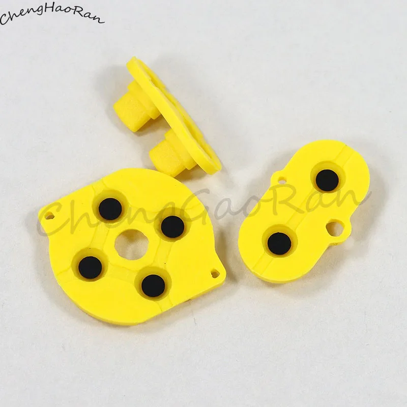 ChengHaoRan 1Set For GBC Conductive Adhesive Games Machine Button Pad Color Conductive Adhesive Shim Maintenance Accessory