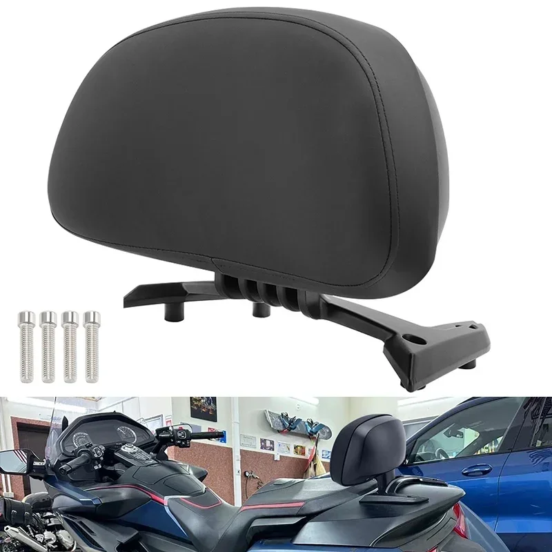 

Black Motorcycle Accessories Rear Passenger Backrest Pad PU Leather Fit For Honda Gold Wing 1800 GL1800 2018-2024 2023 2022 2021