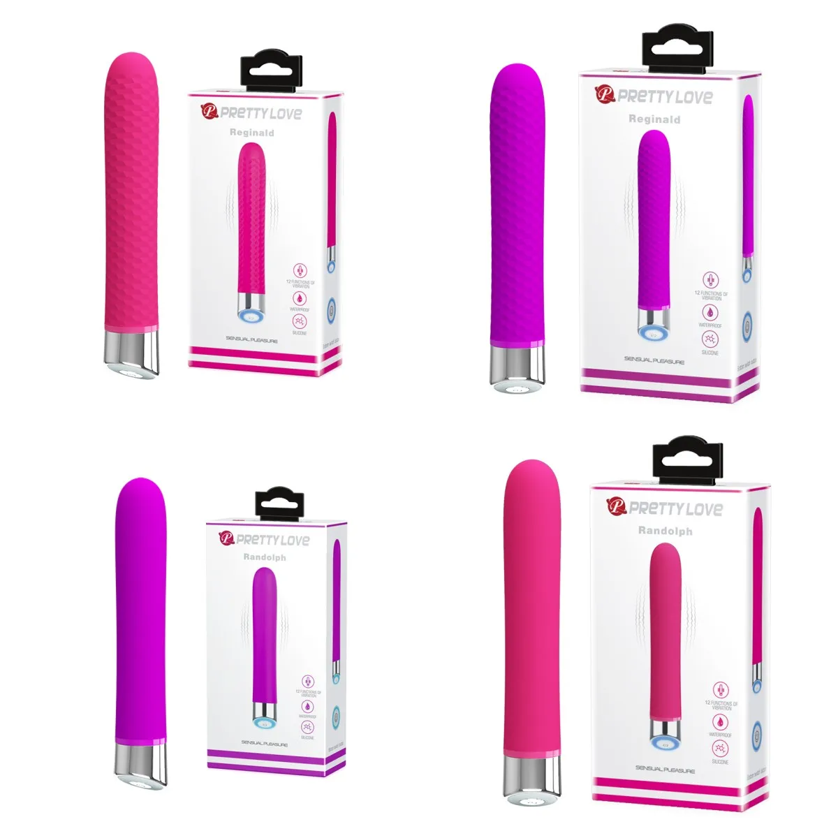 สวยรักที่มีประสิทธิภาพ clit vibrators สำหรับผู้หญิง12สปีด AV ไม้กายสิทธิ์ชาร์จ USB G Spot นวดผู้ใหญ่เซ็กซ์ทอยสำหรับผู้หญิง18