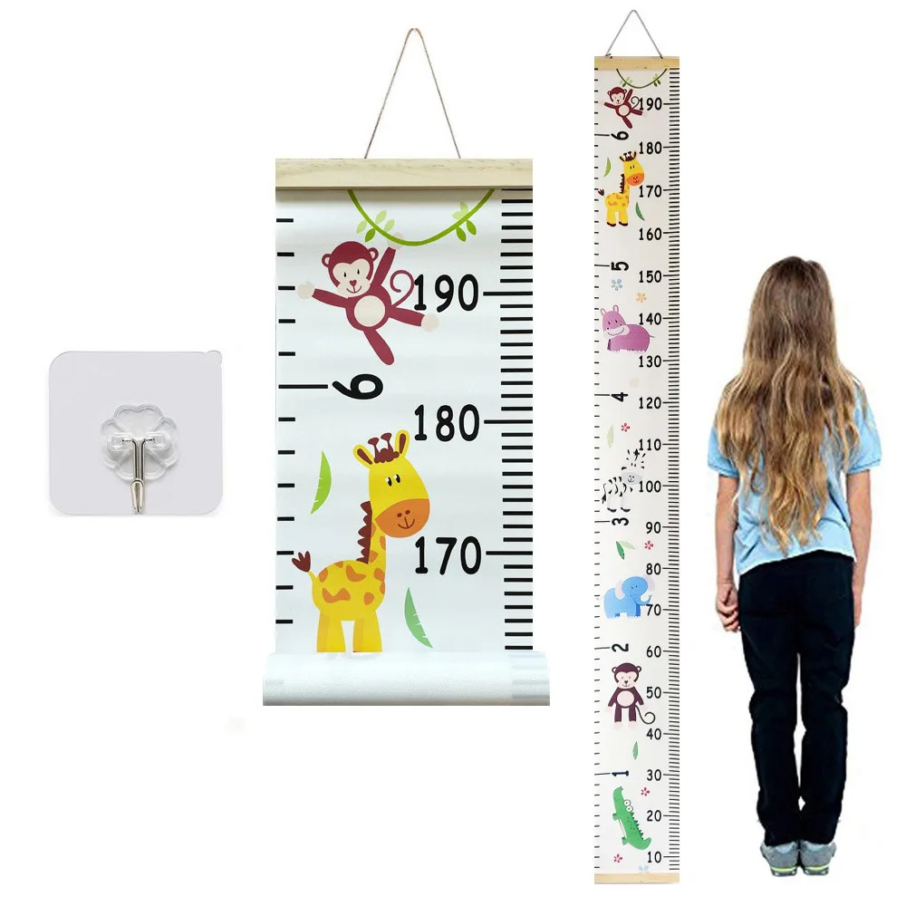 Instagram Oil Painting Height Ruler Children's Room Height Ruler Hanging Painting Kindergarten Measuring Height Ruler