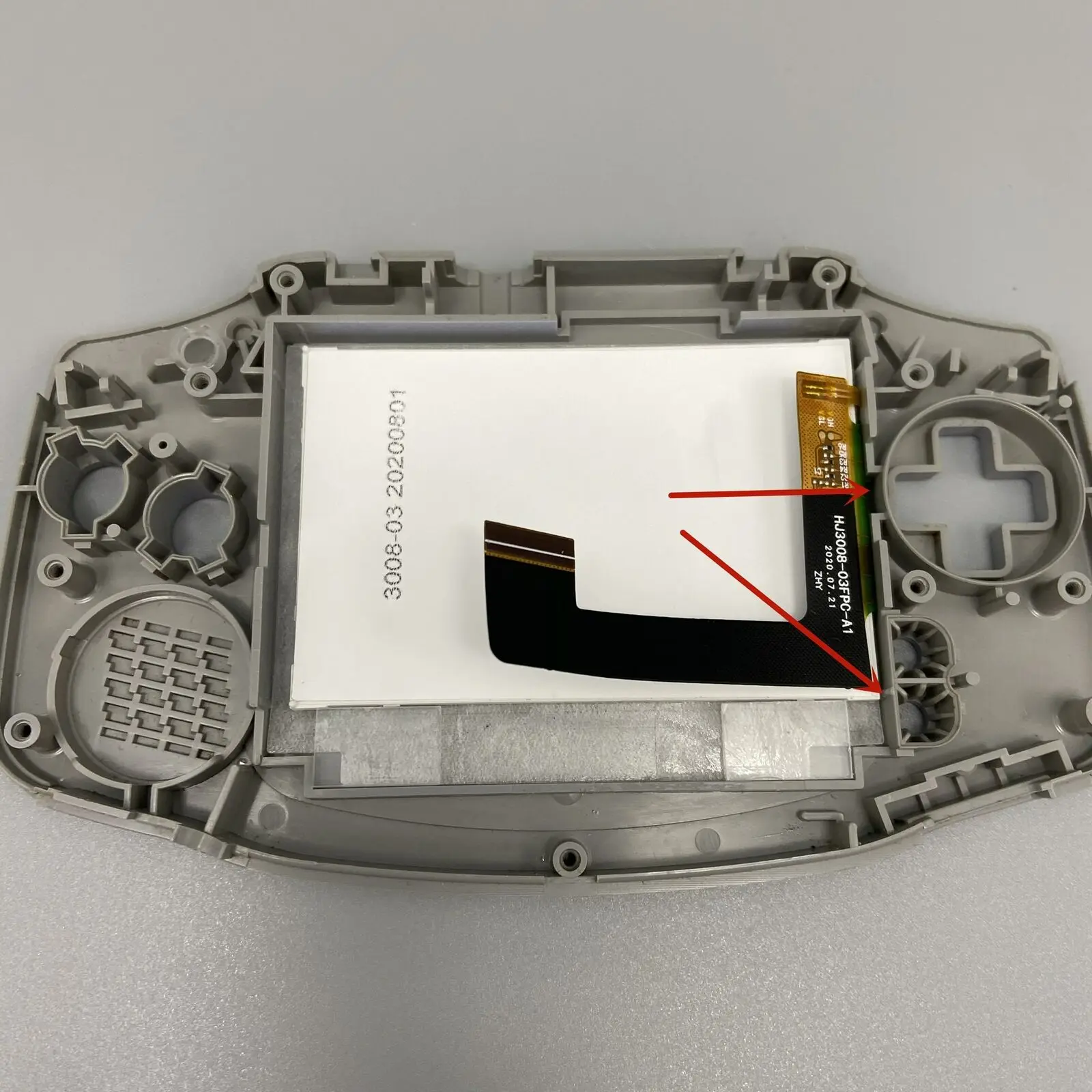 GBA Game Boy Advance Drop IPS Backlight Mod Kit