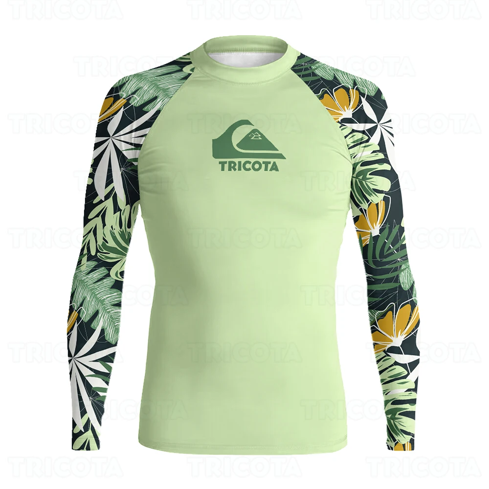 

Surfing Clothing Rash Guard Swimwear Men UV Protection Long Sleeve Diving Shirts Water Sport Beach Swimsuit Rashguard T-shirts