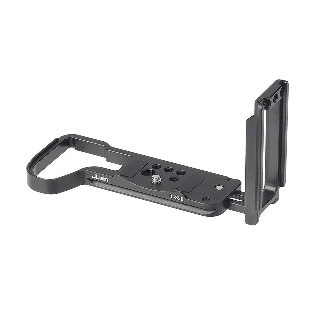 Lumix S5II L Plate Bracket for Panasonic S5 II Camera Cage Quick Release Arca Swiss Plate for DJI RS 2/3 Pro Stabilizer Tripod