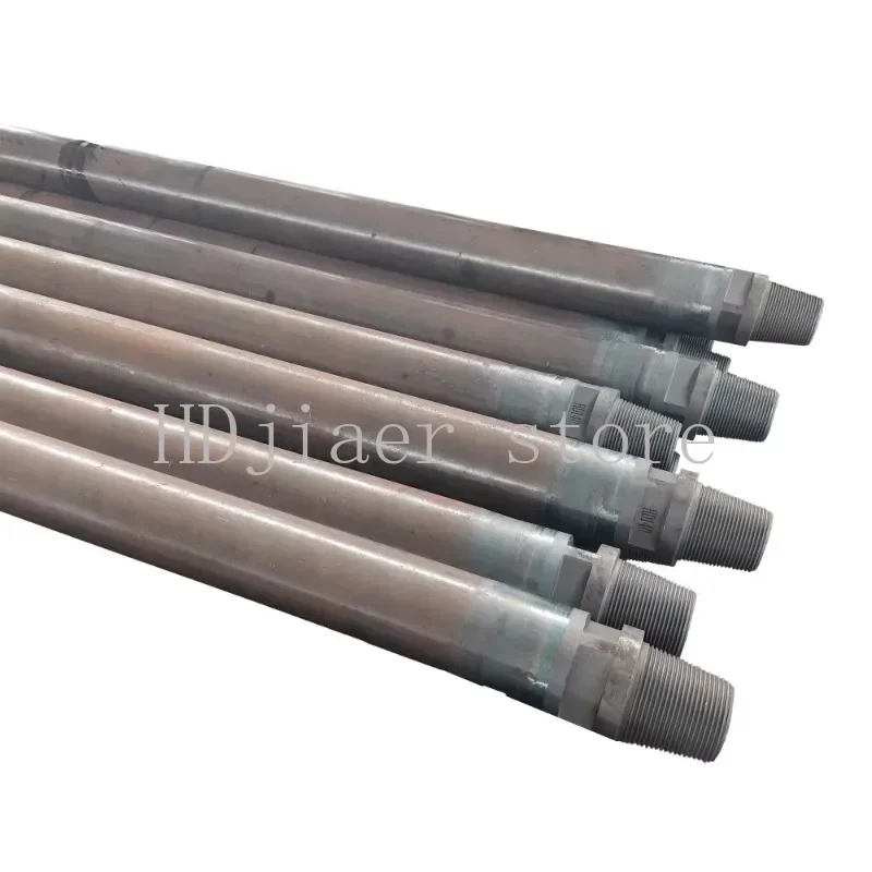 

10/20/30m 32/42/50 drill pipe for water well drilling rig, drill rig extension rod, electric water well drilling rig drill pipe