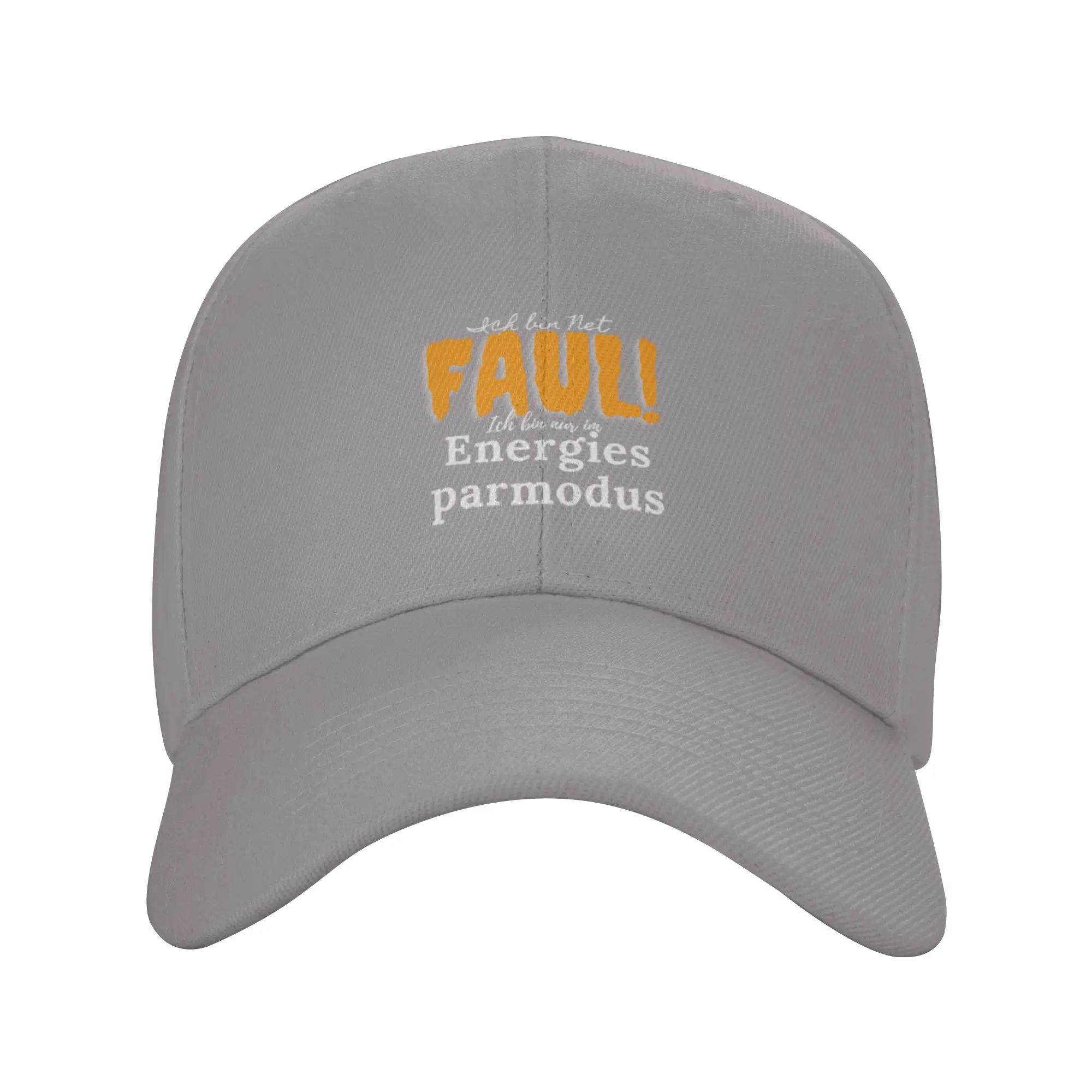 Energy Saving Mode   Chill Animal T-Shirt Trendy Baseball Cap Commuting Adult Baseball Cap