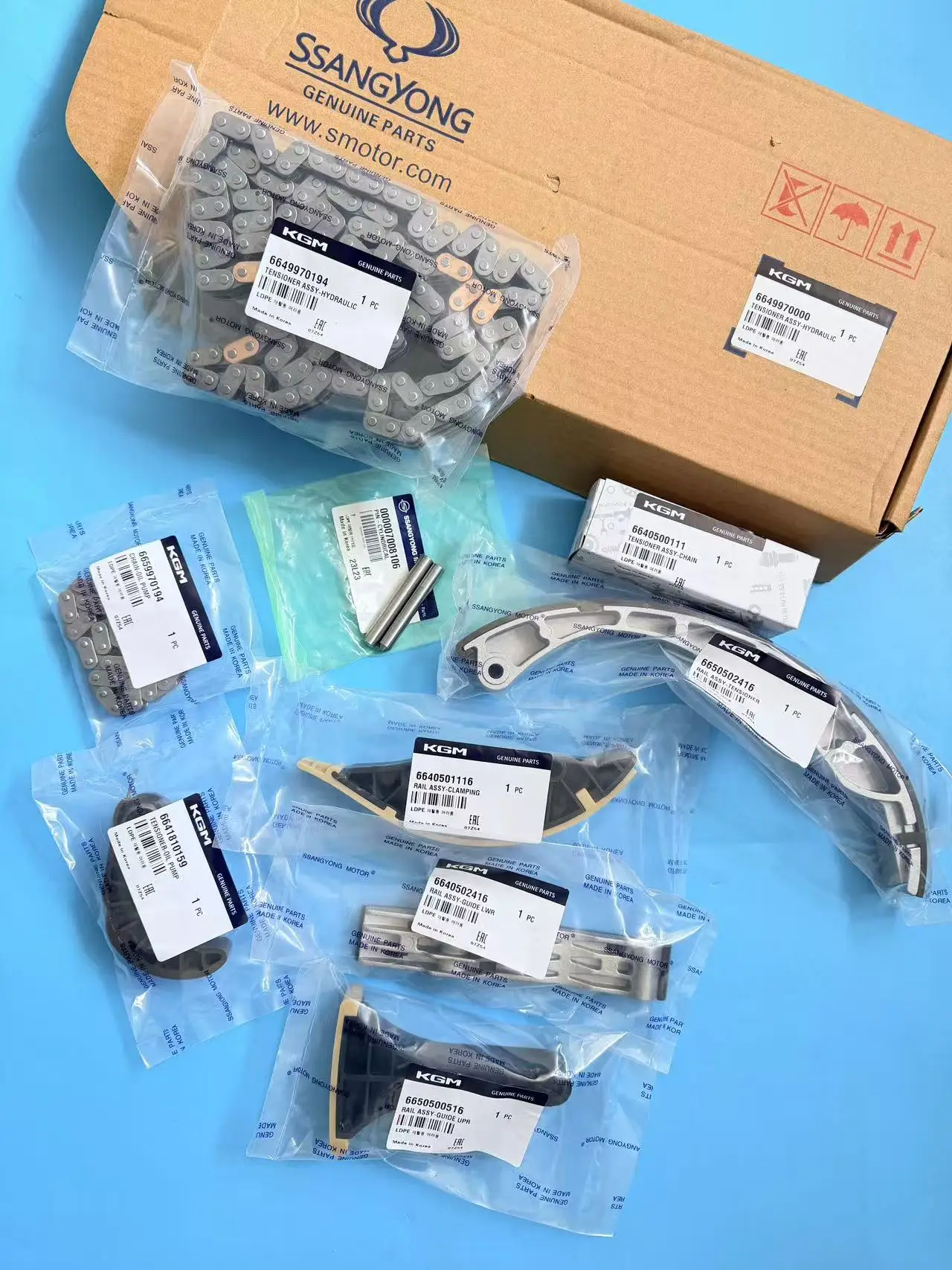 

Engine Timing Kit 6649970000 For Ssangyong Actyon Kyron Rexton Actyon Sports D20 -2013