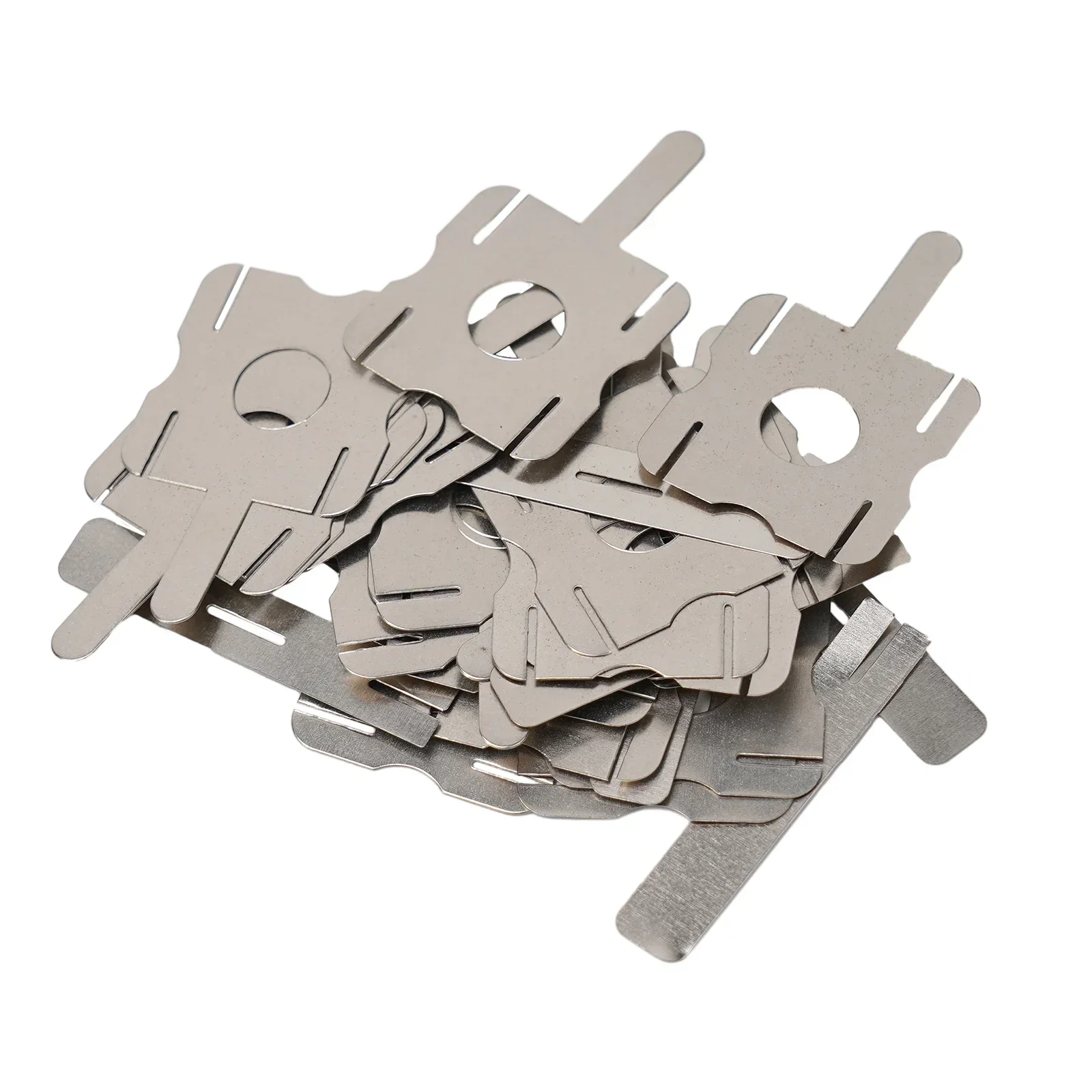 5set 30pcs Lithium BatteriesY -shaped Nickel Strip Nickel Plated Steel Strap Strip Sheets Connector Battery Plating Nickel Sheet