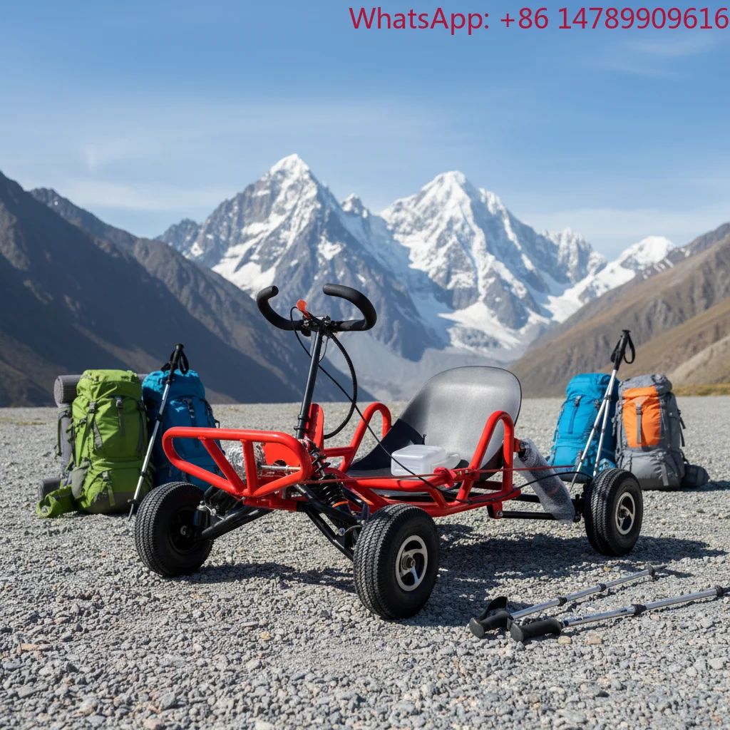Crazy Racing KartRiderHigh-Performance Gas 90CC 2-Stroke Engine Racing Off-Road Go Kart With Strong Acceleration And Stable Ride