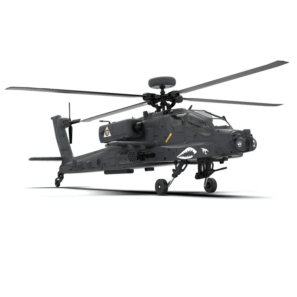 Yuxiang F11-S gps AH-64 apache 2.4g 6ch altitude hold posicionamento de fluxo óptico duplo motor sem escova flybarless helicóptero rc