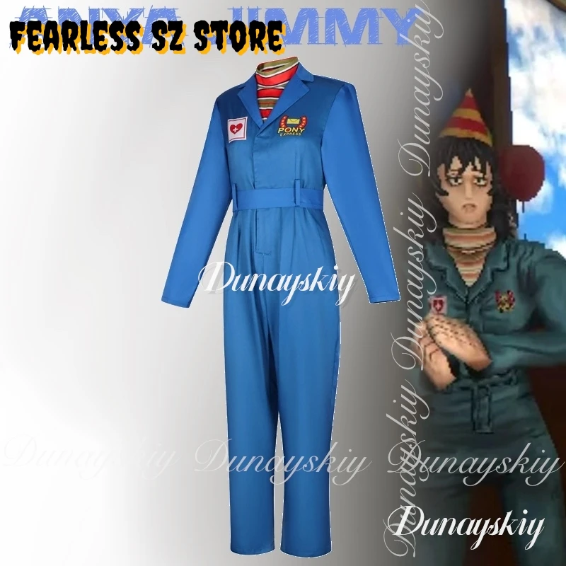 Game Mouthwashing Cosplay Nurse Anya Jimbo Cosplay Costume Women Anya Jimmy Barnes Jumpsuits Hat Uniform Suit Role Play Outfit view 3