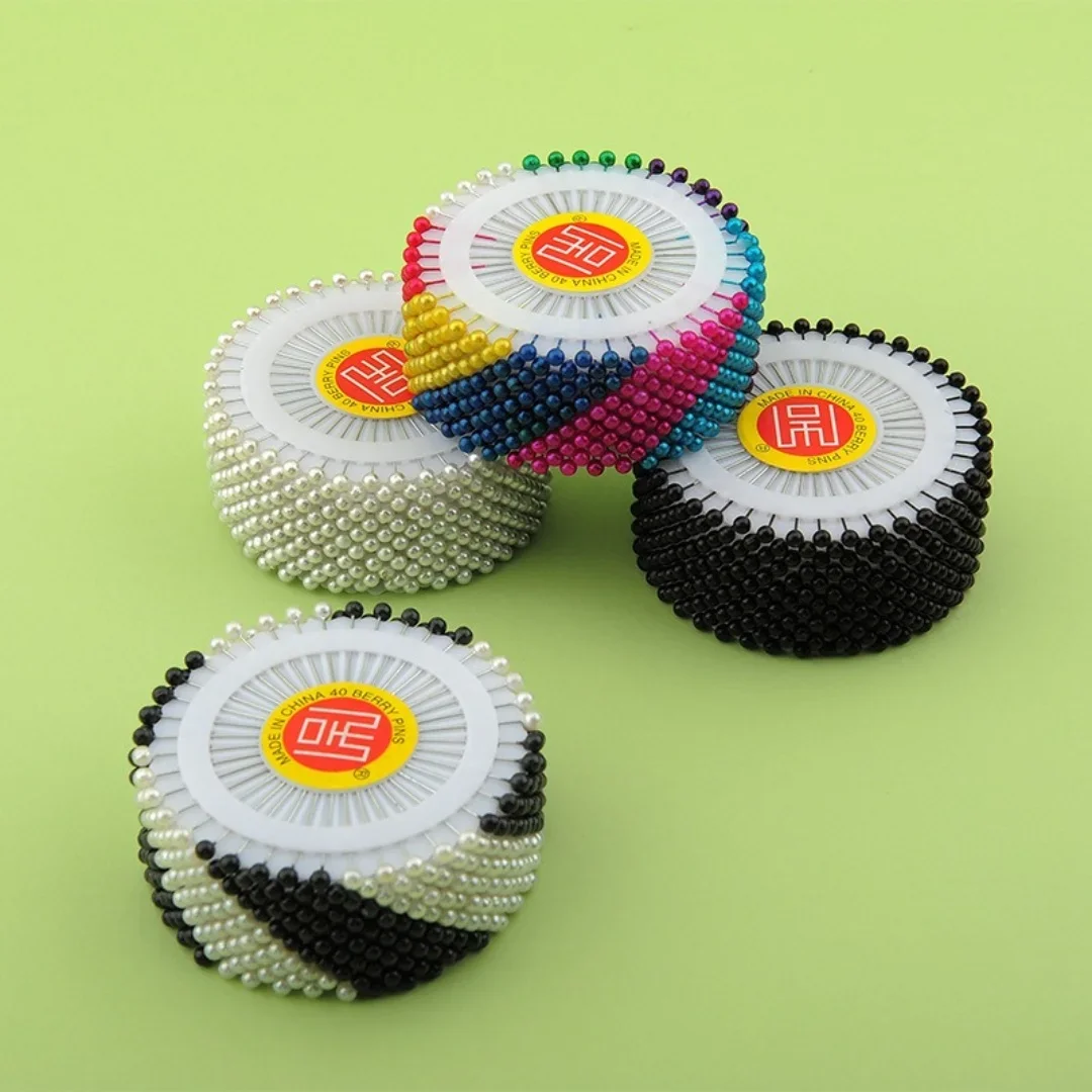 

Big Head Pearl Needle/Colorful Pearl Positioning Needles for Garment Cutting 480pcs/group