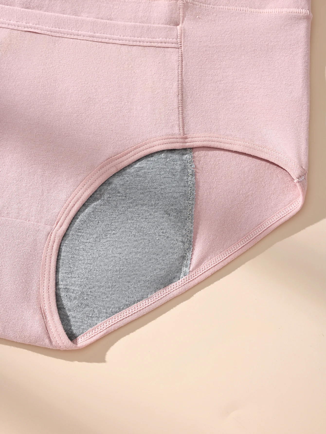 4pcs High-waisted ladies physiological aunt pants breathable comfortable cotton underwear ladies underwear underwear image 6