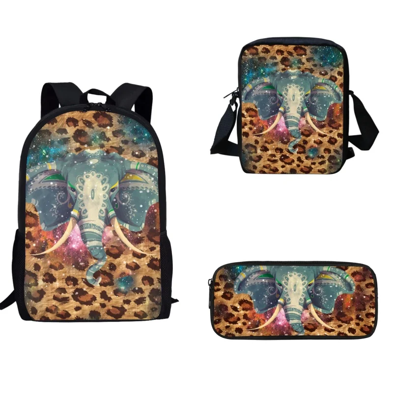 

Noisydesigns Women Elephant Print Backpack Fashion Animals Designs Men Girls Boy Travel Schoolbags 202 Trendy New Dropshipping