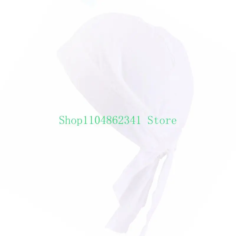 5asd Multipurpose Chefs Hat Adjustable Bandana Design Hat Kitchen Cooking Hat Headgear For Restaurant Bakery Kitchen Supply