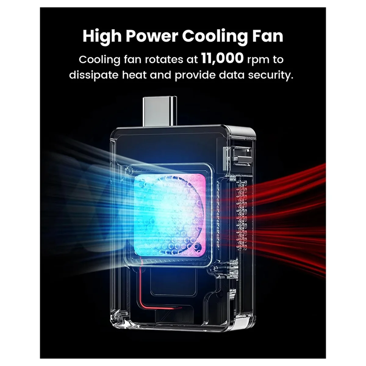 2025+M2 SSD Case 2230 M.2 NVMe SSD الضميمة USB 3.2 Gen2(10Gbps) إلى NVMe PCI-E M.2 SSD خارجي لكاميرا الكمبيوتر المحمول، B