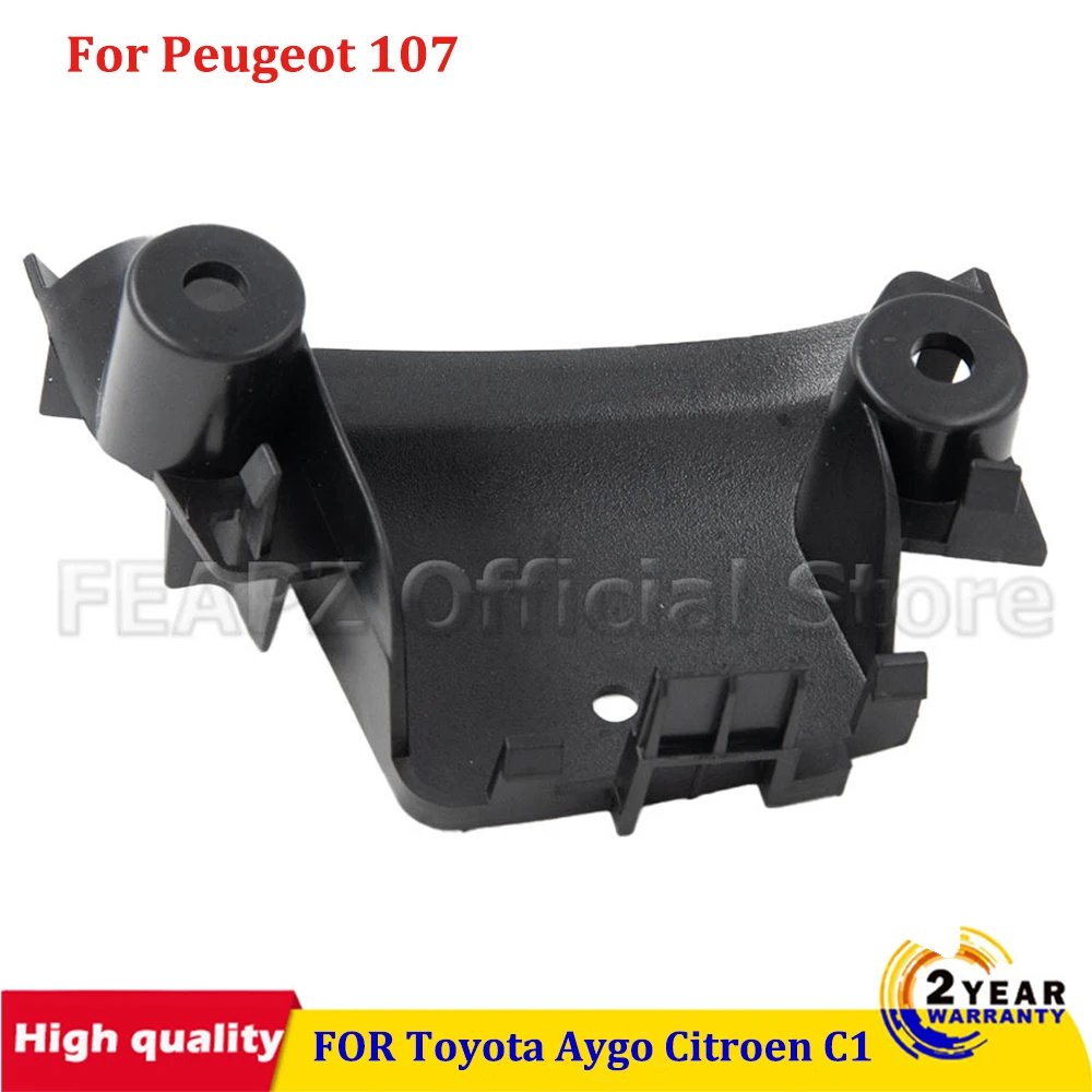 Schwarz LINKS/RECHTS Für Peugeot 107Toyota Aygo Citroen C1 Fahrer Innentürgriff und Abdeckung
