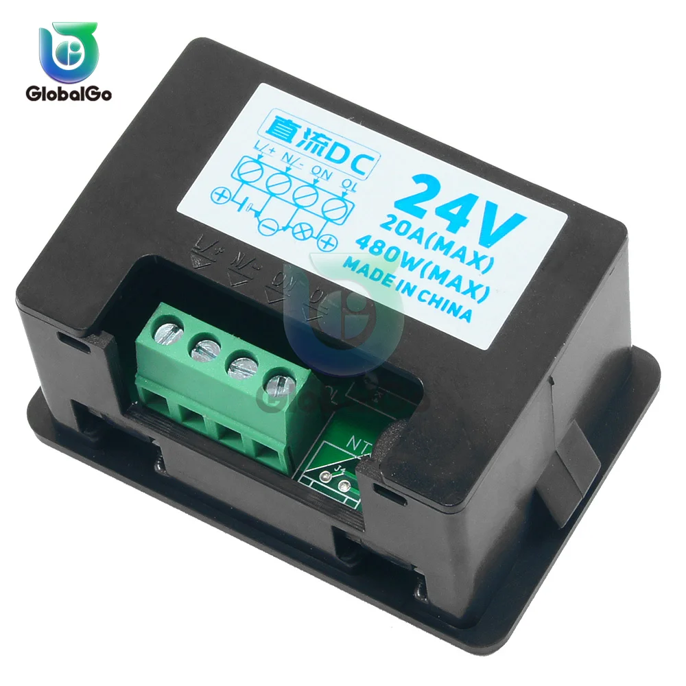 T2310 Normally Open Relay Time Controller DC12V DC24V AC110~220V Countdown Timer On/Off Switch Delay Timer Relay Module