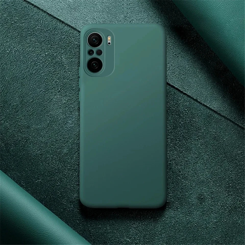 Custodia per telefono per Xiaomi Redmi Note 10 10S 9 9S 8T 8 Pro 10X 9A 9C K40 K30 custodia antiurto in Silicone liquido Mi Poco X3 F3 M3