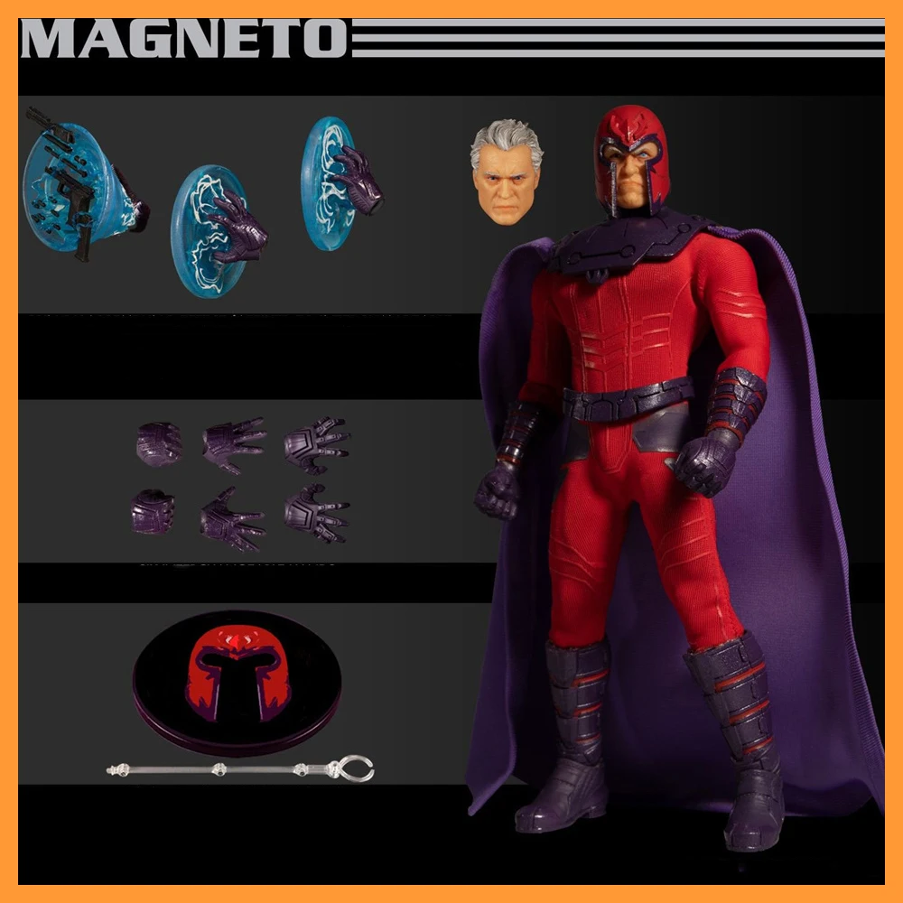 

В наличии Mezco масштаб 1/12 Magneto King полный комплект модели 6-дюймовая экшн-фигурка движущаяся кукла для поклонников колледжа