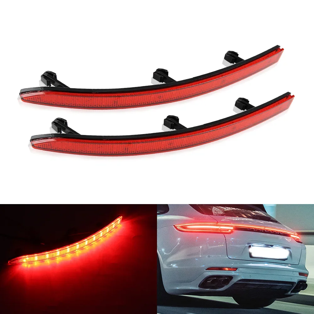 

1 set Rear Taillight Brake Lamp LED Rear Bumper Reflector Light For Volkswagen Tiguan 2009 2010 2011 2012 2013 2014 2015