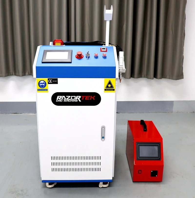 Fiber laser welding machine 3000w for aluminum and stainless steel mini handheld laser welding machine with screen